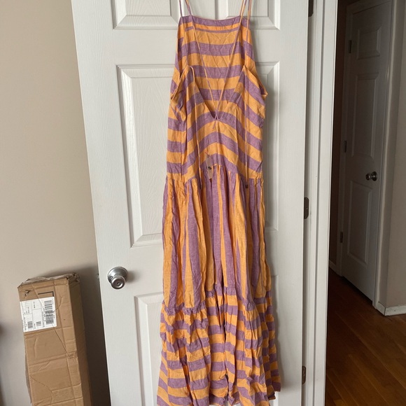 Anthropologie Striped Halter Maxi Dress - Picture 6 of 6